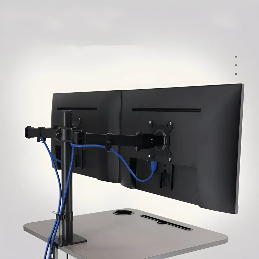SPCC steel computer monitor lifting rotating bracket for 13 to 32 inch screens