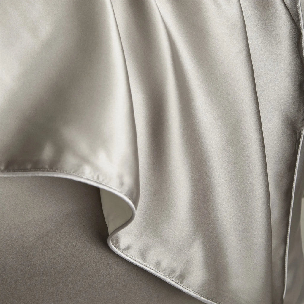 48x74cm mulberry silk single pillowcase in palace luxury style with reactive print.