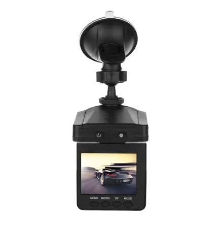 H198 car DVR dash camera with infrared night vision and 2.4-inch screen