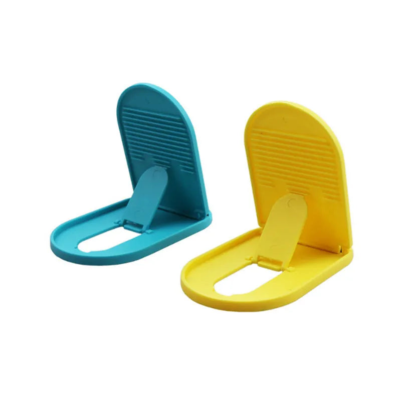 Plastic mobile phone stand with lazy bracket design in multiple colour options