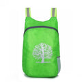 Children's folding polyester backpack in bionic camouflage pattern with adjustable straps, 40x28x13 cm