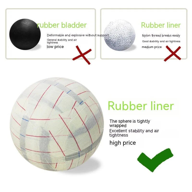 Fluorescent green size 5 PU football with seamless thermal adhesive construction on a pitch.