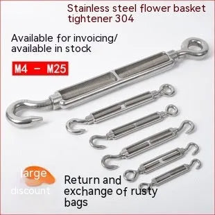 304 stainless steel anti-theft wire rope showing double twist construction and optional nylon coating