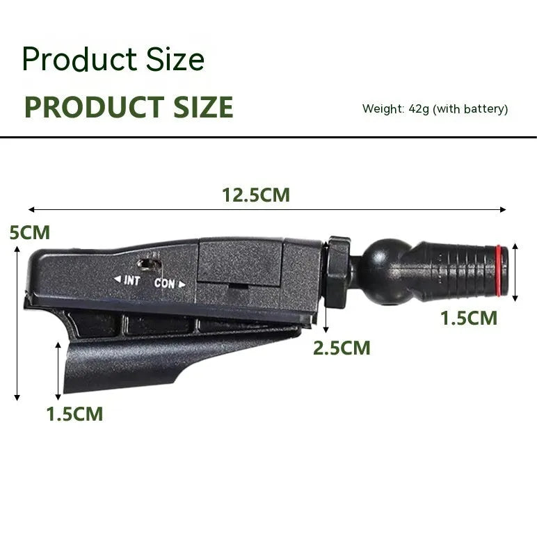 Golf putter laser aiming instrument with multiple style configurations for putting alignment training