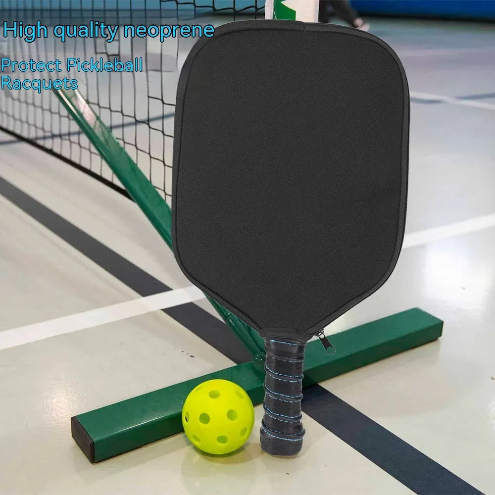 Peak Racket Protective Sleeve black neoprene cover for table tennis racket