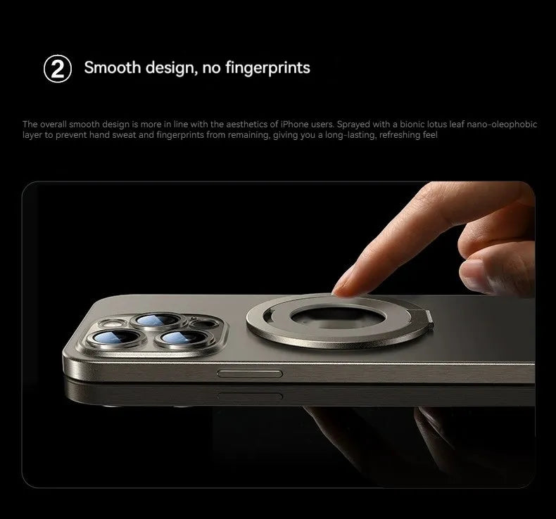 Creative Phone Case Pivot Protective Cover magnetic silicone drop-resistant for Apple iPhone series in five colours