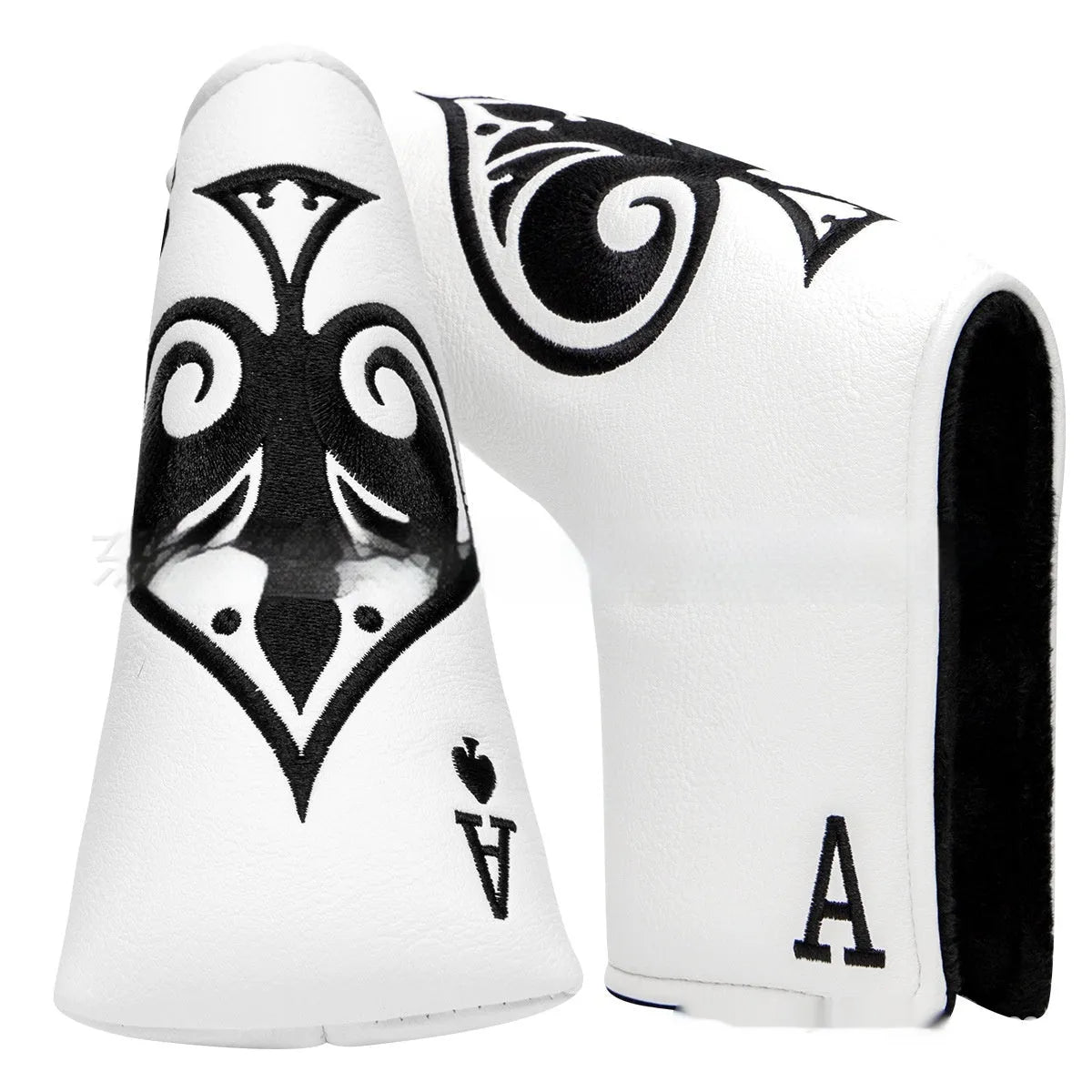 A single PU golf putter sleeve, a protective cover for a golf club.