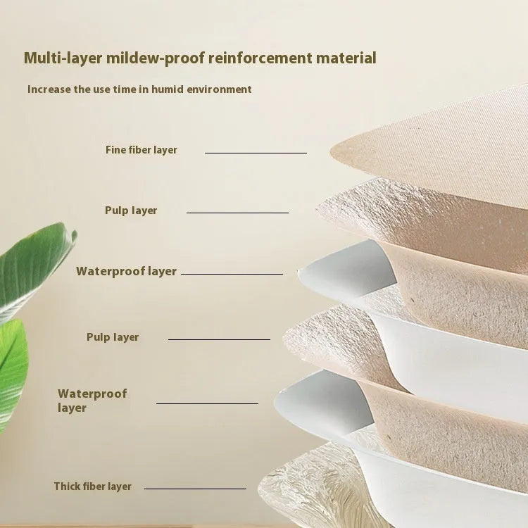Brown disposable biodegradable cat litter box shown in three different size variants.