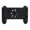 Black Bluetooth cooling game controller for iPhone with 10-hour battery
