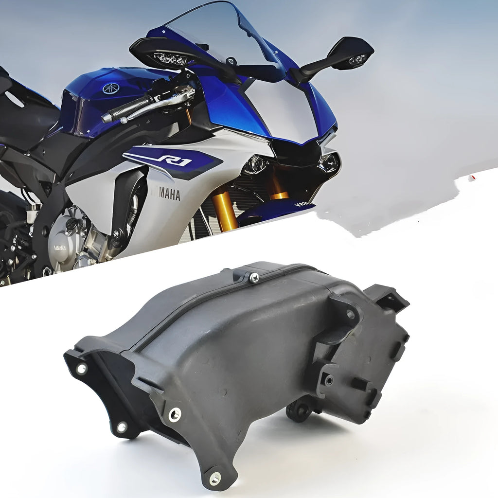 Black Yamaha motorcycle ventilation pipe intake accessory measuring 280x170x160mm