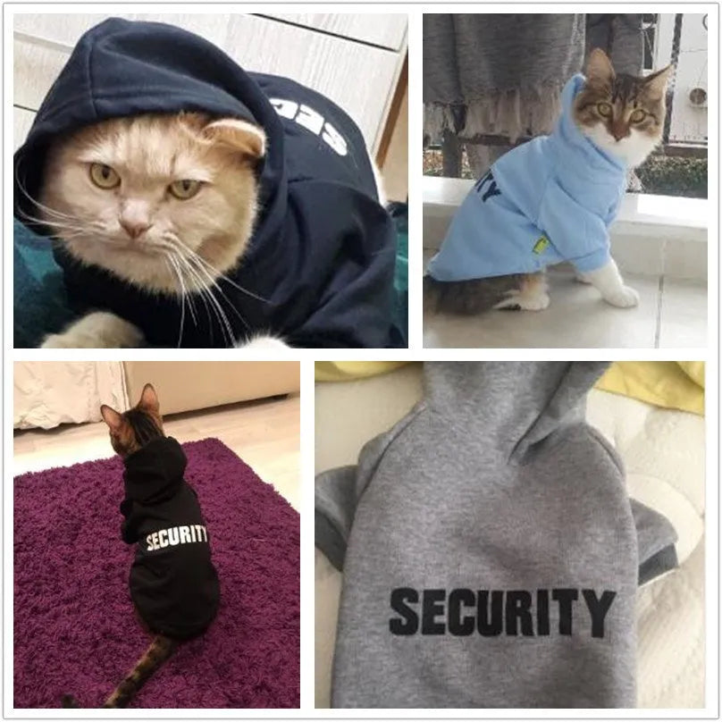 Fleece pet sweater for small dogs in gray with security fit for winter walks