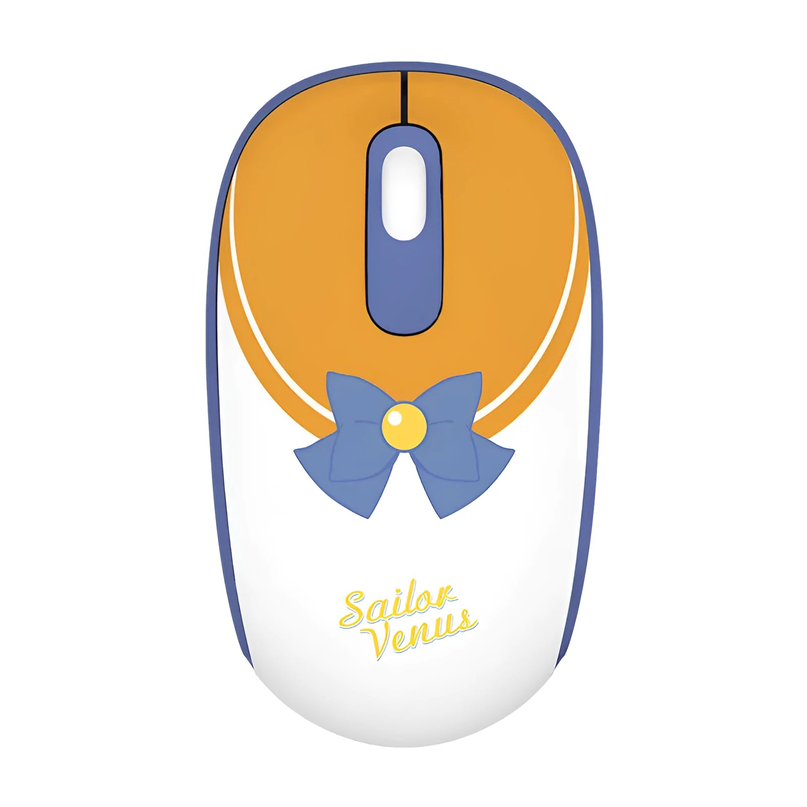 Pink Sailor Moon wireless computer mouse with 2.4GHz wireless connection and cartoon character design