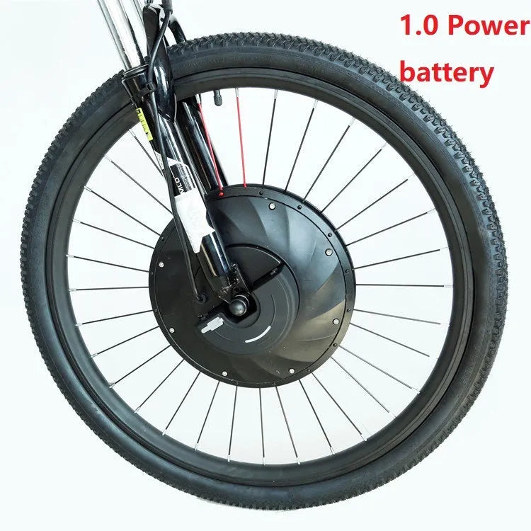 Yunzhilun bicycle electric conversion kit with lithium battery, hub motor, and charger for 26-inch bikes