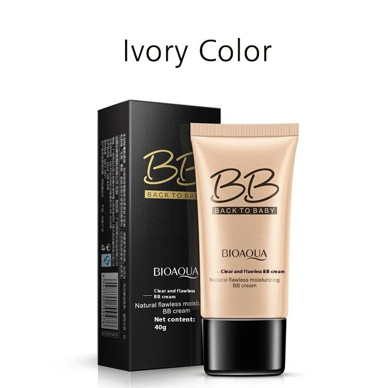 Clear and Flawless BB Cream 40g tube in Ivory and Natural colour options