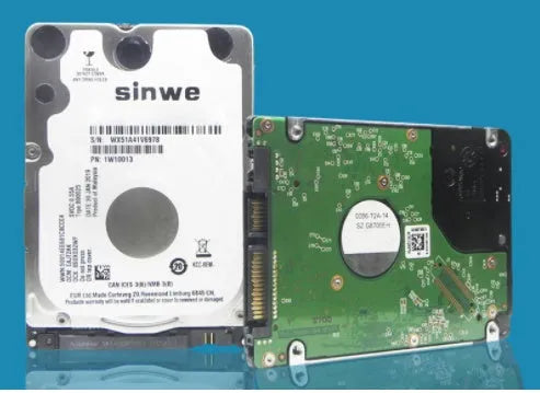 2.5 inch laptop mechanical hard drive with SATA interface and 5400 rpm speed