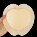 Skin-coloured large silicone bedsore sticker dressing for pressure relief
