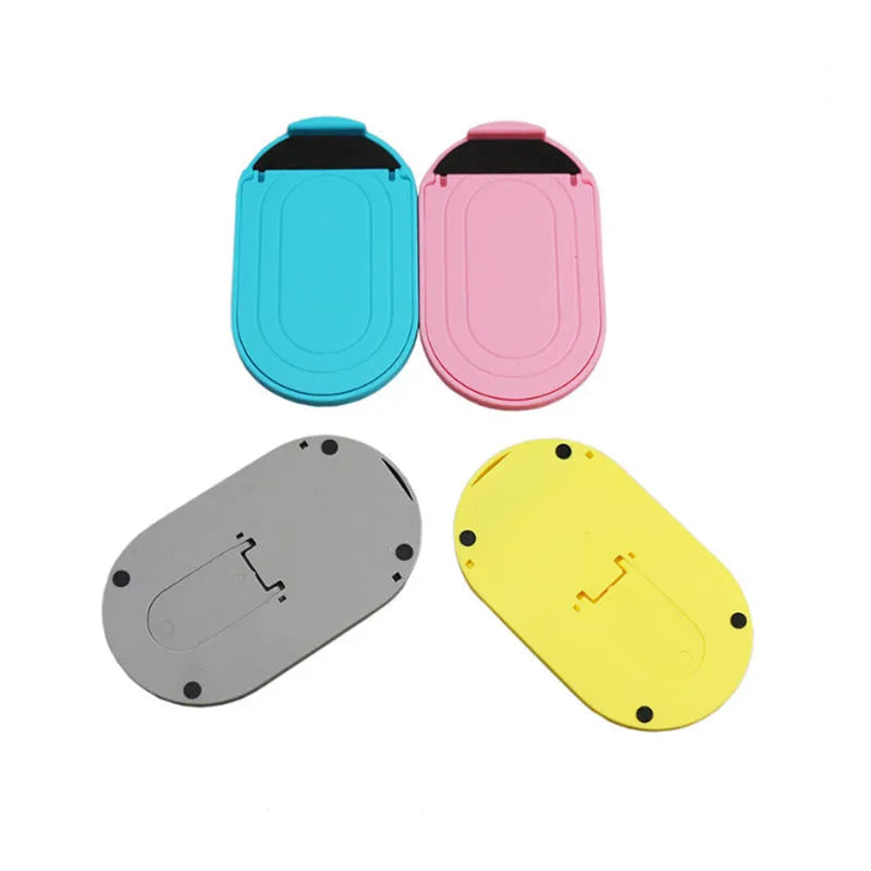 Plastic mobile phone stand with lazy bracket design in multiple colour options