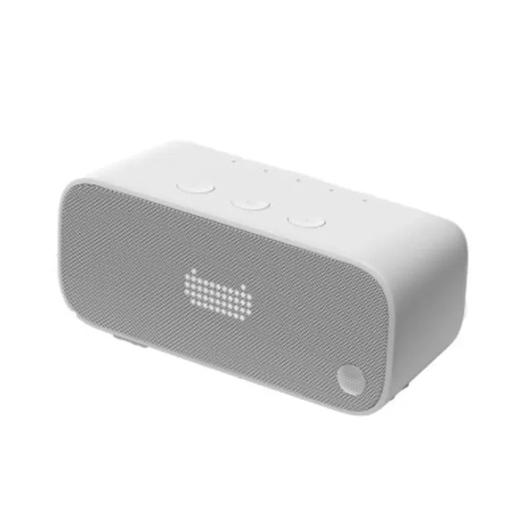 Elf artificial intelligence smart Wi-Fi speaker in sugar cube design with bookshelf configuration