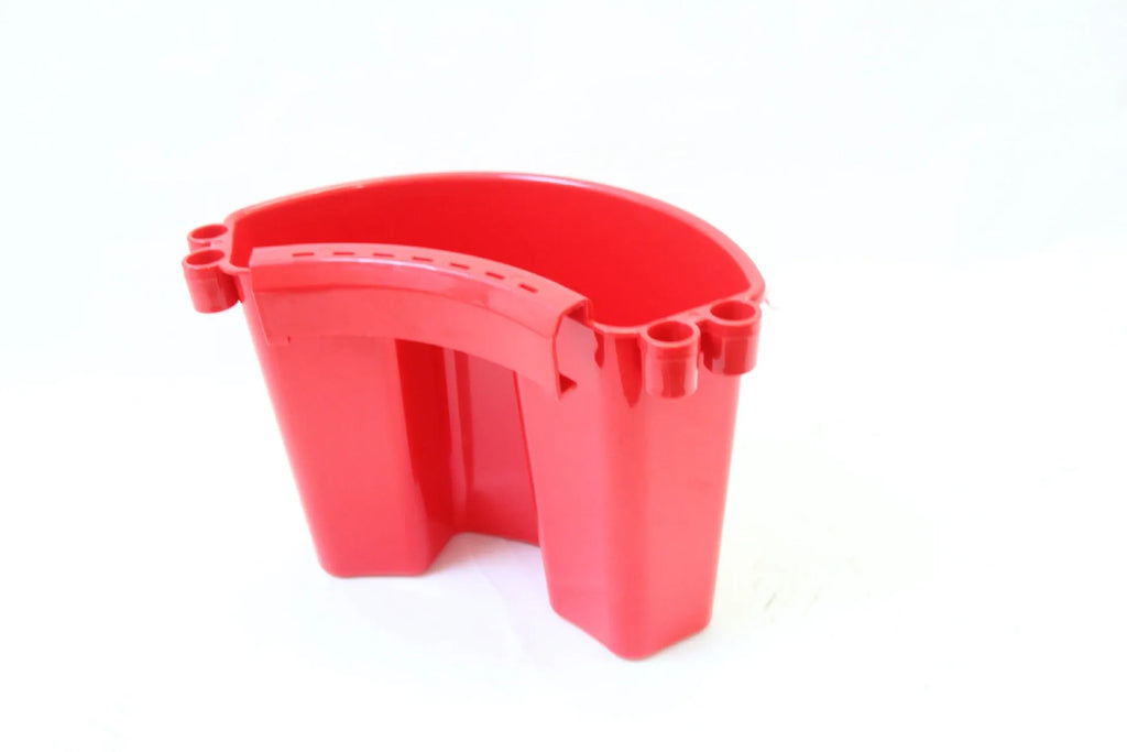 20-litre car washing bucket in PP plastic available in black, red, blue, or pink colours