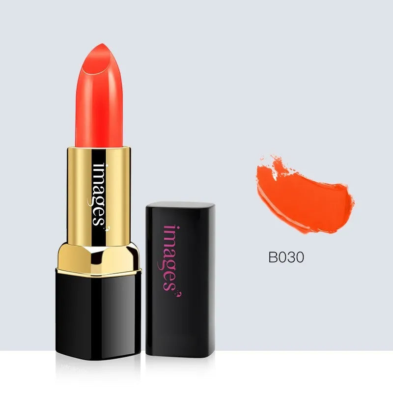 Moisturising lipstick lip gloss bullet in 10 colours including coral red and barbie pink, 3.8g