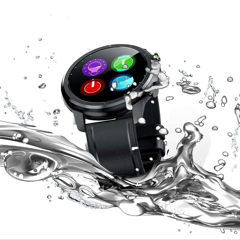 LEMFO LF26 smart bracelet with 1.3-inch screen showing touch and button controls