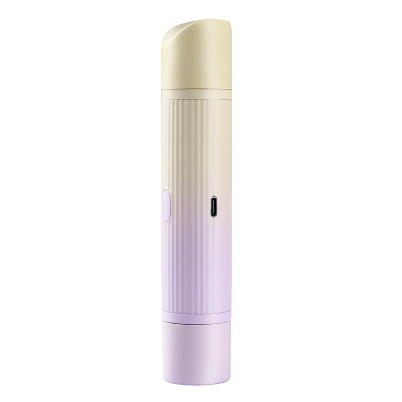 Painless Dual-Head Women's Electric Shaver - Automatic Body Hair Trimmer for Face, Lips, Underarms, Legs & Bikini Line (USB Rechargeable)