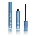 Black eyelash brush and comb beauty tool for separating and defining lashes