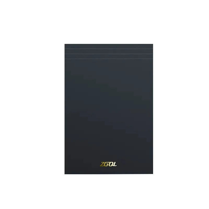 Set of three tearable writing pads in A5, B5 and A4 sizes showing blank, grid and lined ruling options.