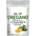 Butter black seed oil soft capsules in bottle with choice of 180 or 300 tablet packs