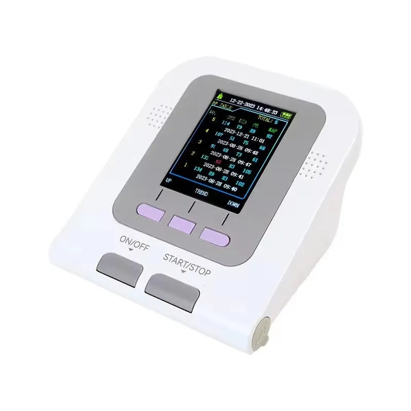 CONTEC08AVET veterinary digital blood pressure monitor with colour screen and animal cuff.