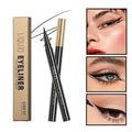 Black liquid eyeliner pen with waterproof, quick-drying formula for smudge-proof eye makeup