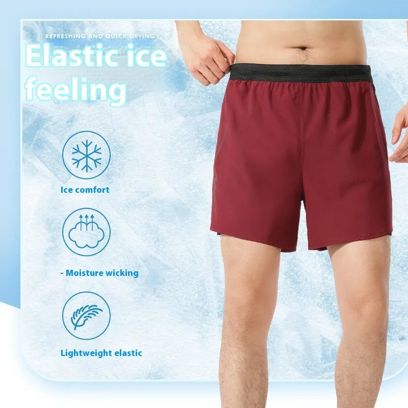 Men's basketball shorts in solid colours with low waist design and shorts length