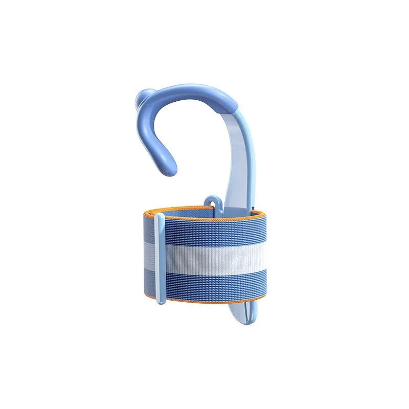 Blue Anti-hook Holder Pen Control Corrector wrist brace for pen grip correction.