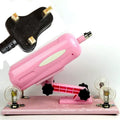 Bobb women's automatic telescopic thrusting sex toy in purple colour