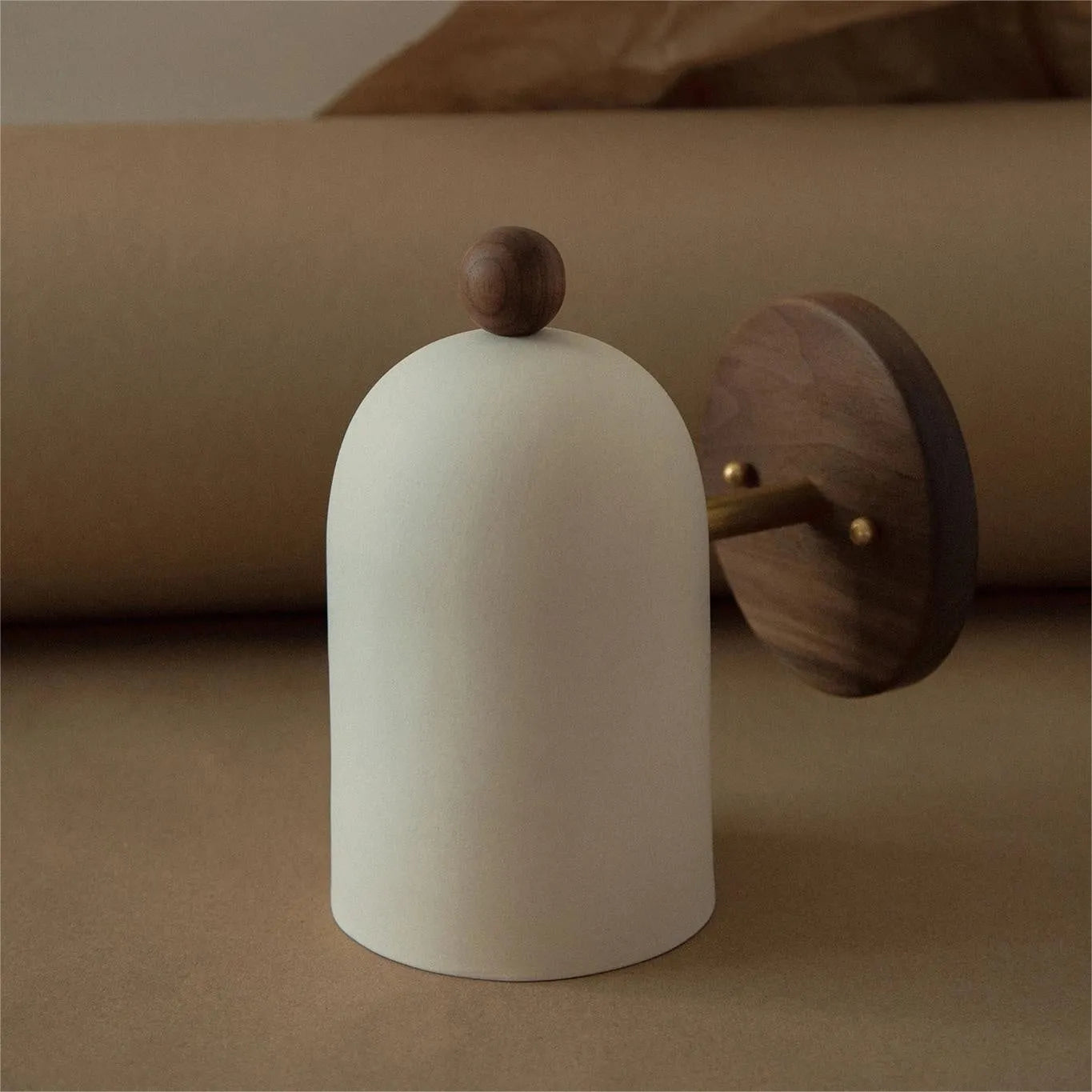 Japanese Zen ball light LED wall lamp black type A rotating 350 degrees