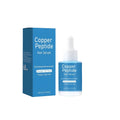 30ml copper peptide hair care oil bottle with 38.5mm diameter for soft smooth strong hair treatment