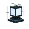 Waterproof solar garden lights with LED illumination for outdoor landscape and pathway lighting