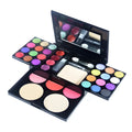 Edith 33 colour eye shadow make-up suit combination cosmetics palette in compact case