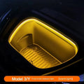 Tesla Model 3 and Model Y front centre console ambience light modification kit in three colour options