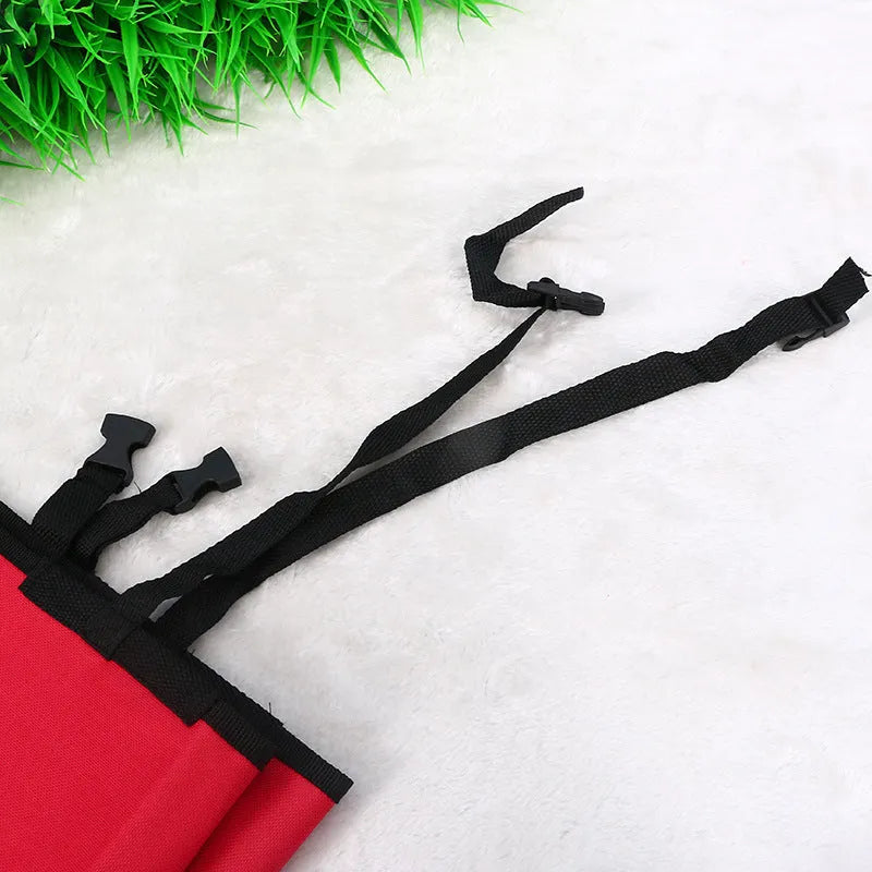 Square black waterproof car pet pad for dogs and cats on a vehicle seat