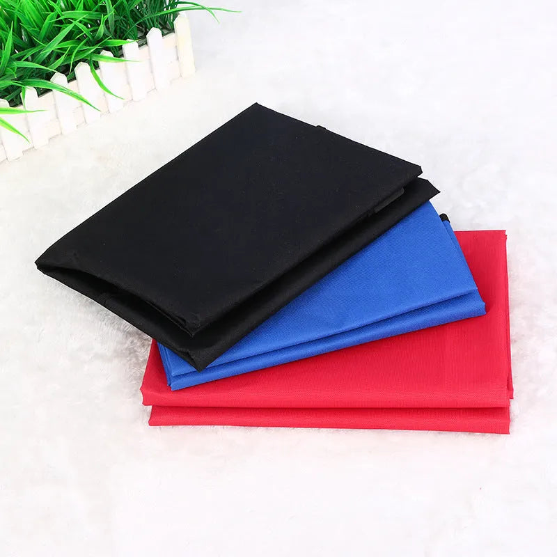 Square black waterproof car pet pad for dogs and cats on a vehicle seat