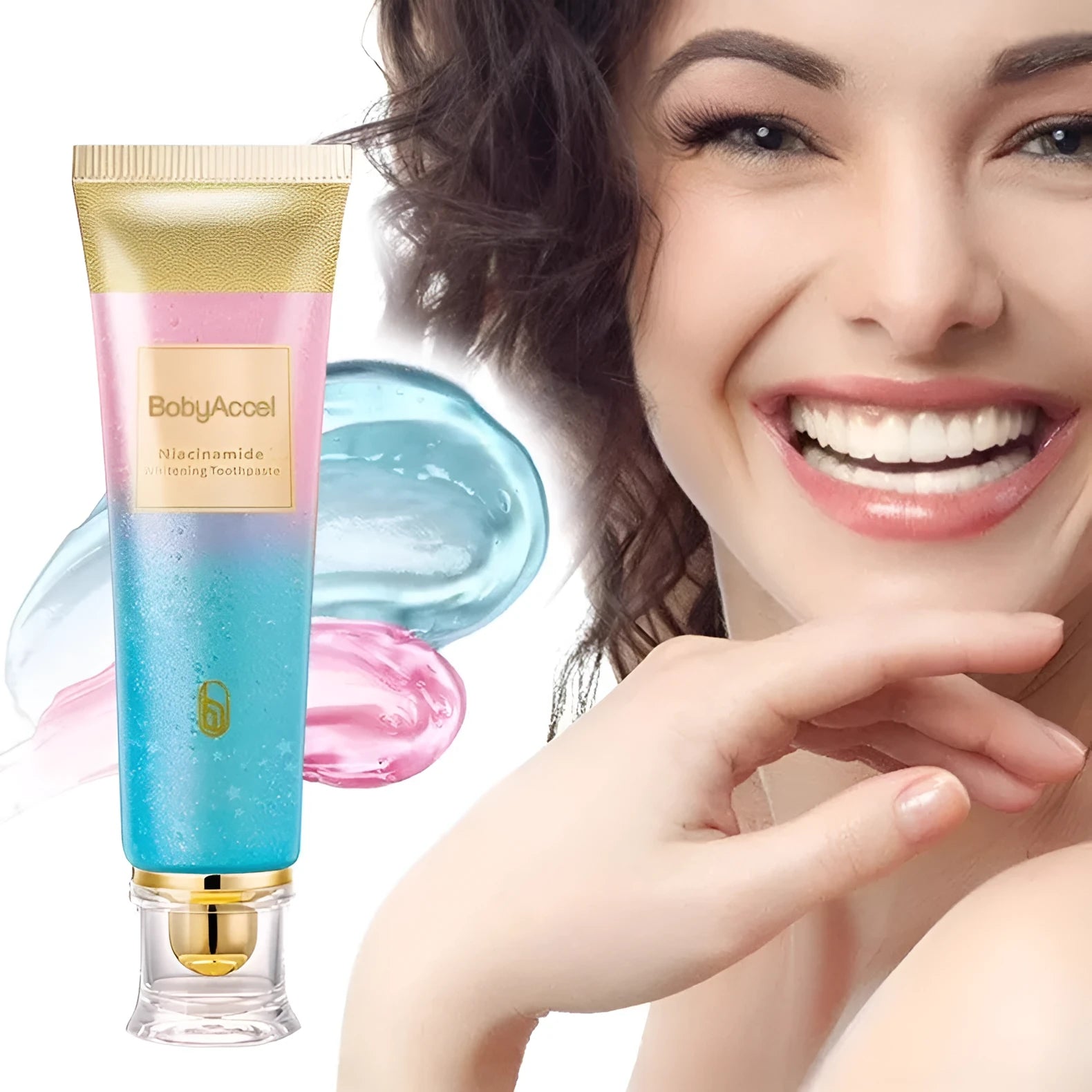 100g nicotinamide whitening toothpaste tube for adult men and women