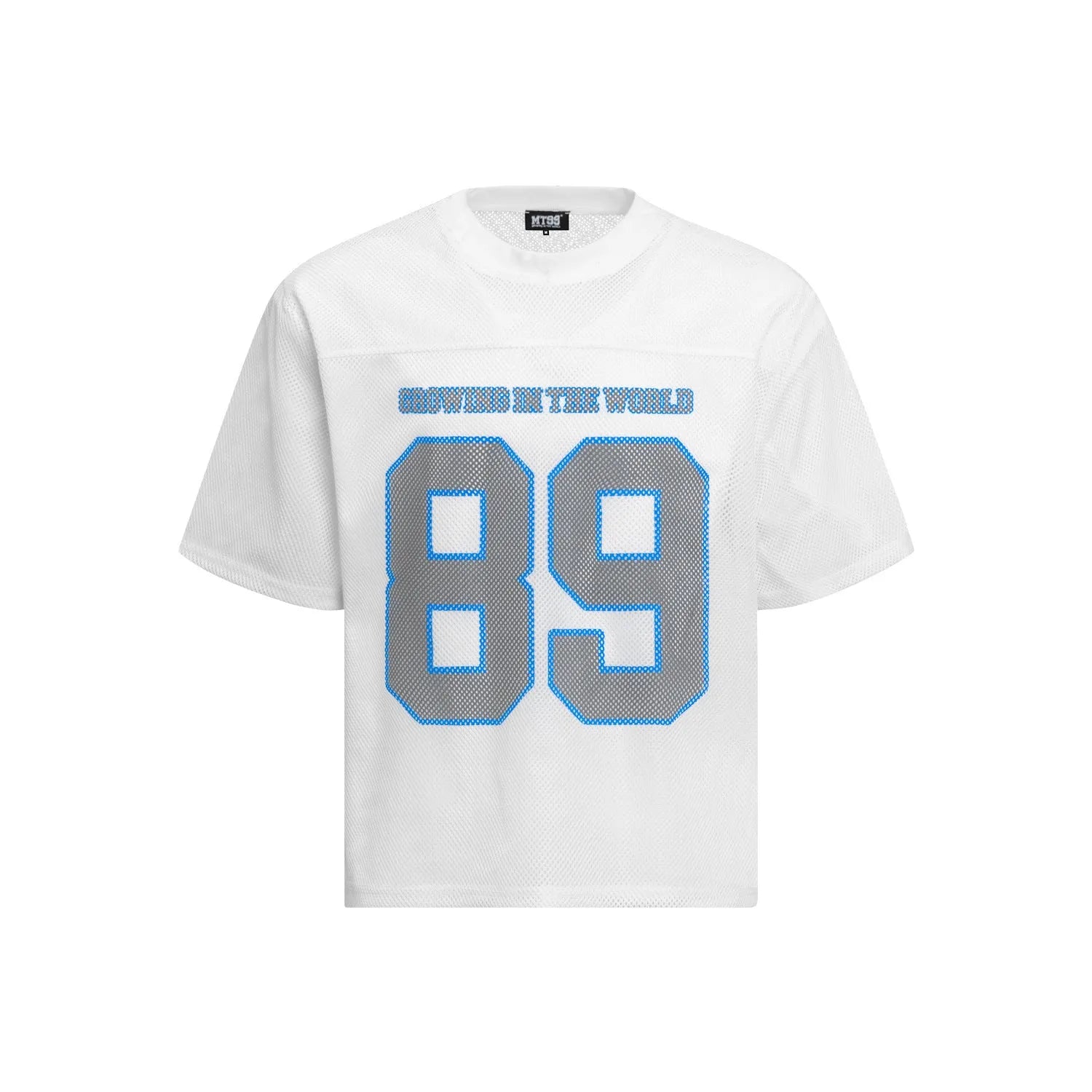 High street loose-fitting casual T-shirt in black and white colour options