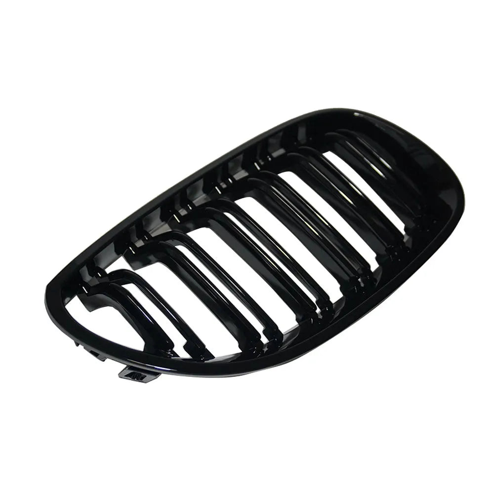 BMW 5-Series carbon fibre style front grille set for E39 E60 E66 models