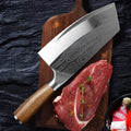 A 320mm long kitchen knife with a stainless steel blade, shown in the colour from the product photographs.