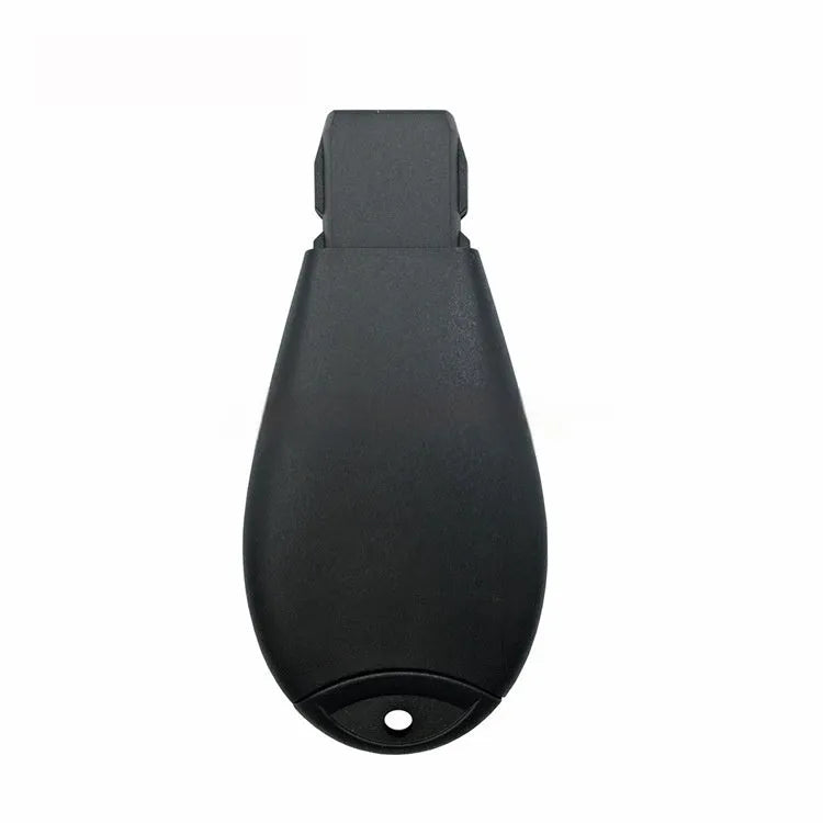 Dodge Chrysler smart card key replacement shell with ABS brass construction showing 85x42x15mm dimensions