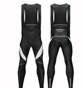 Cycling overall trousers in red with adjustable shoulder straps for road and mountain biking