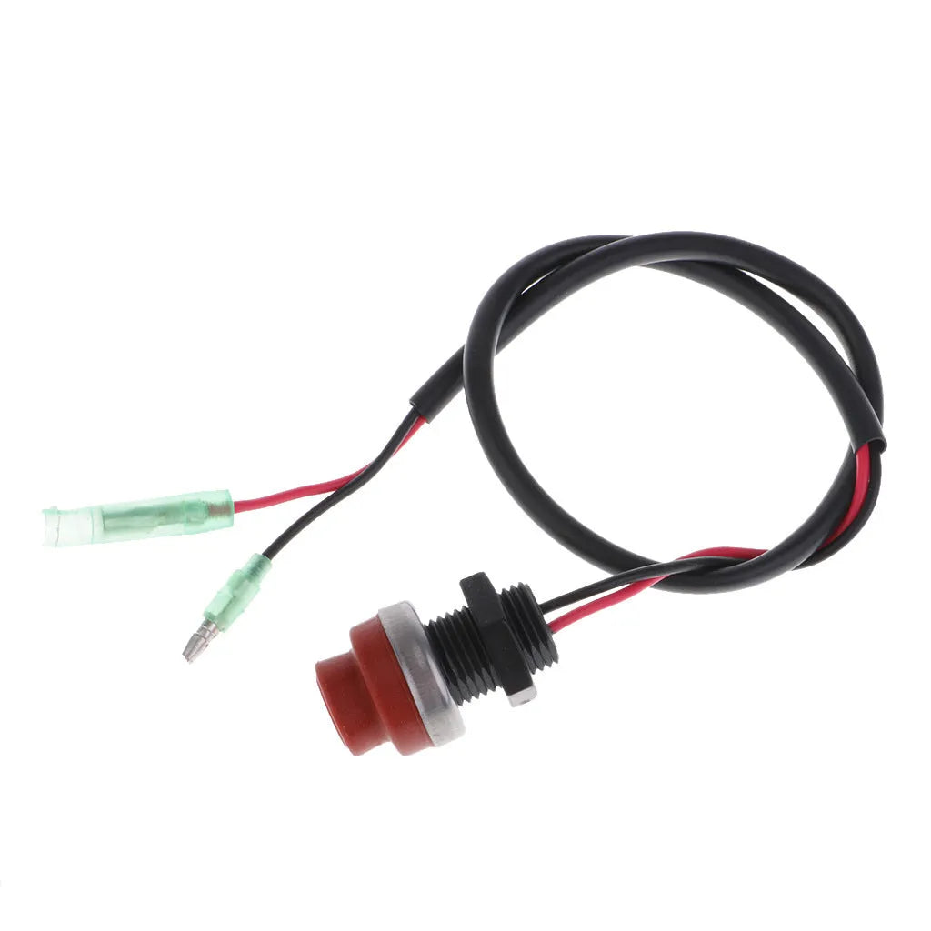 Yamaha outboard motor engine stop switch with lanyard safety mechanism