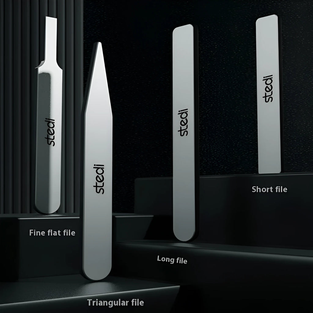 MS series glass polishing file tool for mirror edge finishing and surface polishing