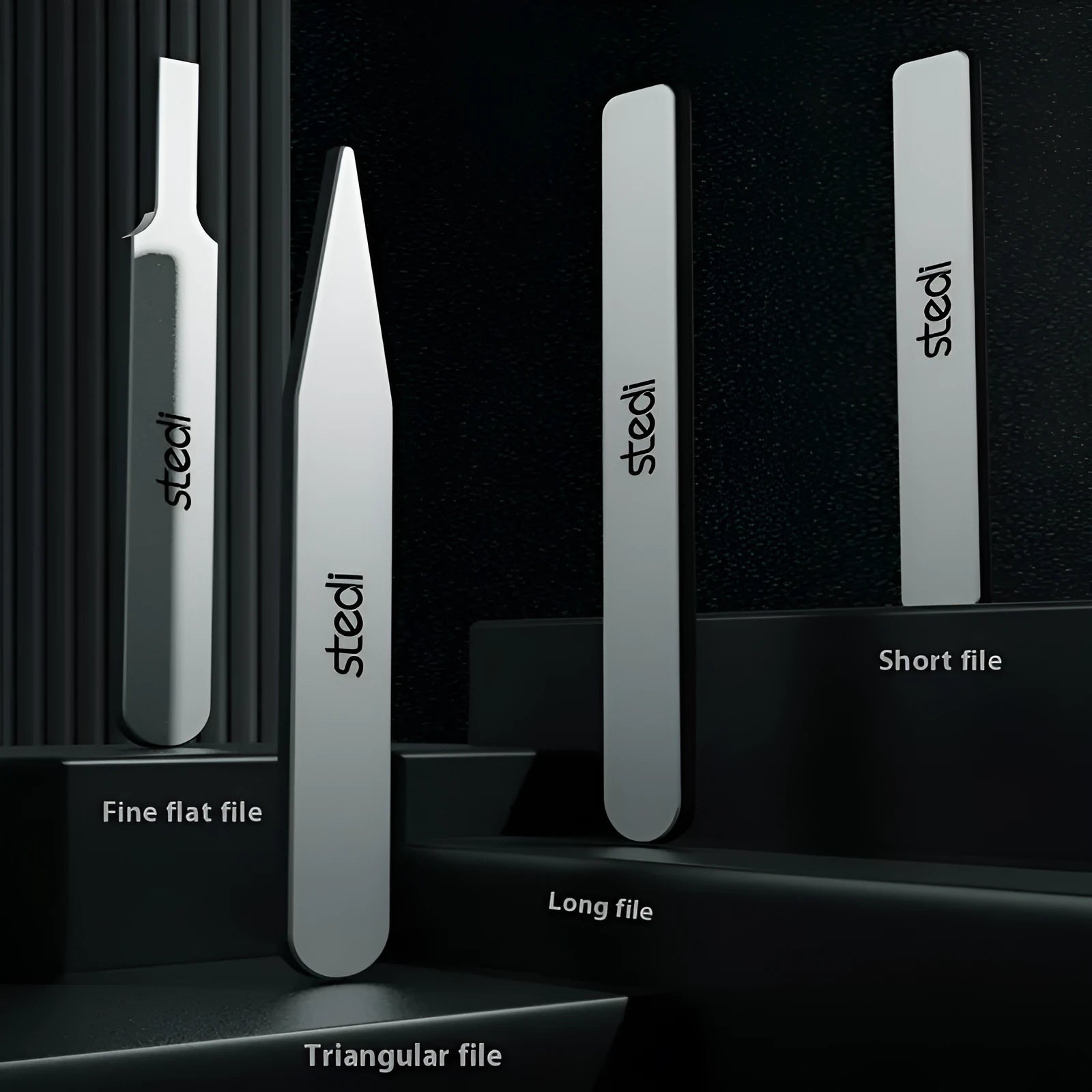 MS series glass polishing file tool for mirror edge finishing and surface polishing